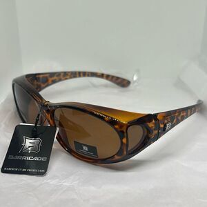 Barricade Tortoise Fit Over Oval Sunglasses – Model PZ-BAR615